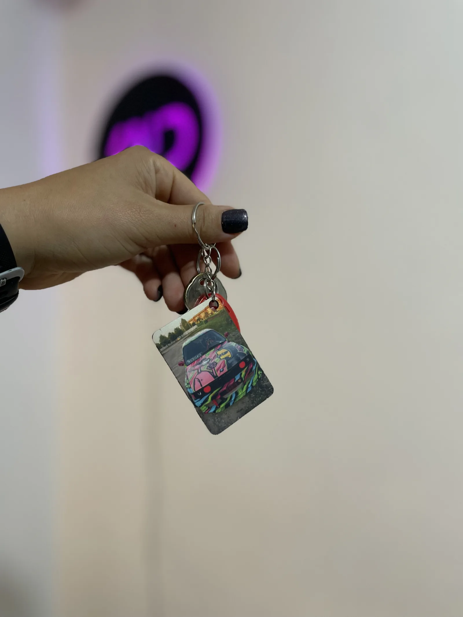 Rectangle Keychain