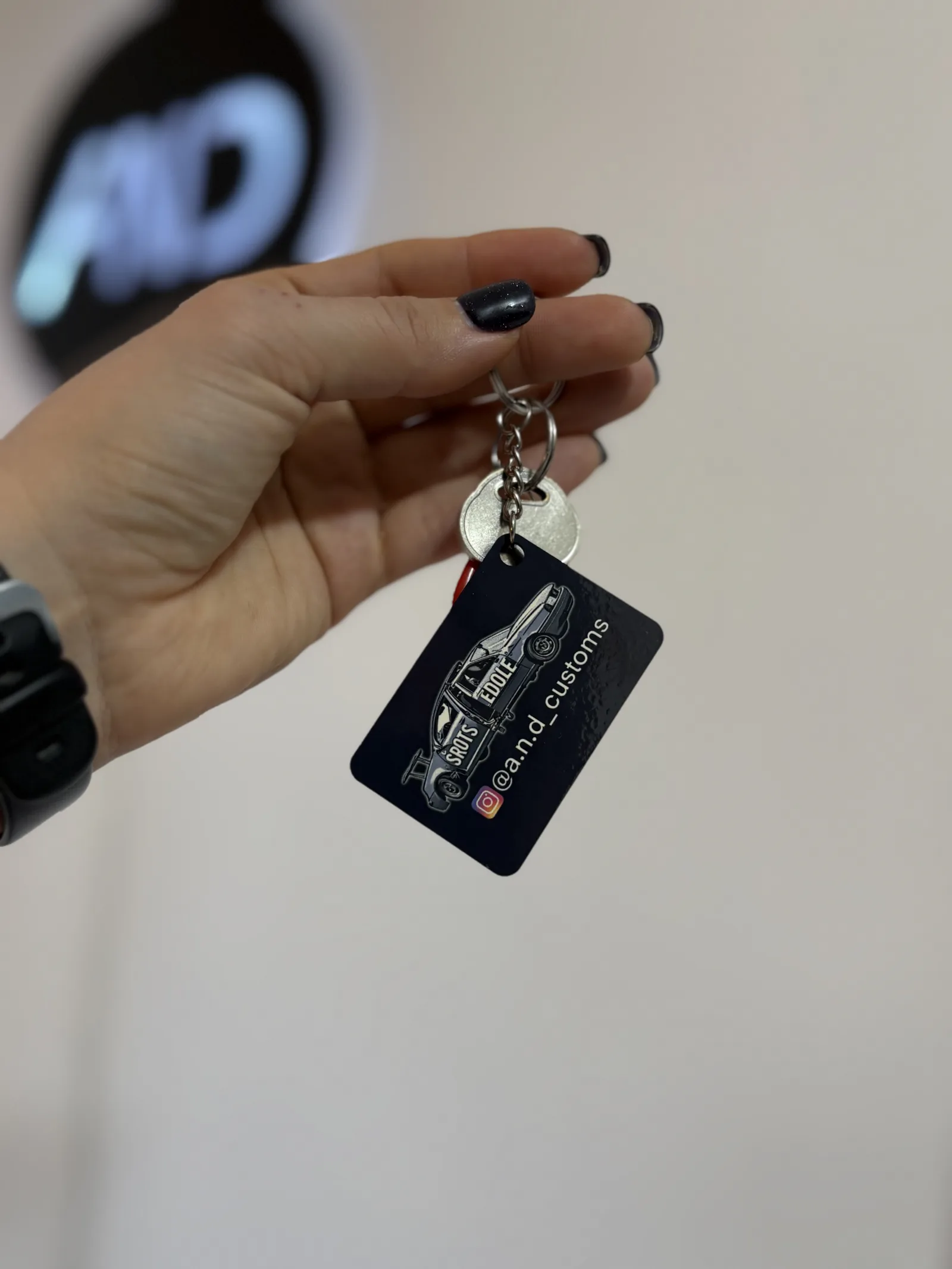 Rectangle Keychain
