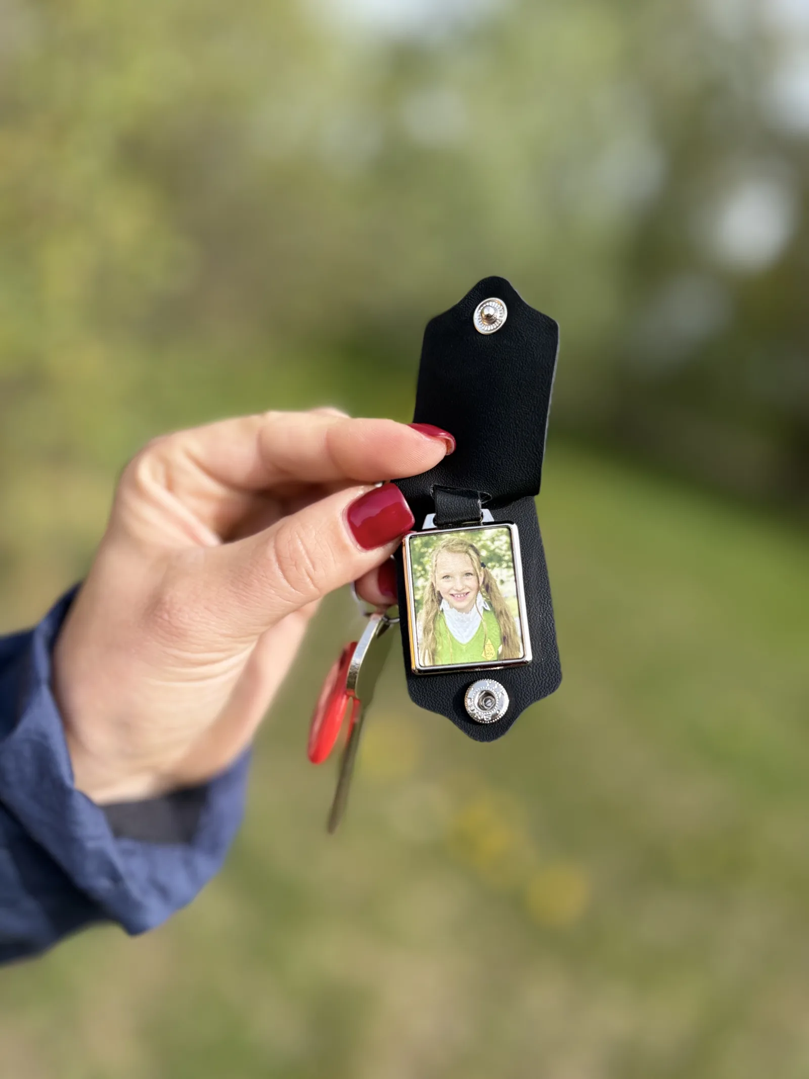 Leather Keychain